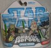 Star Wars - 2008 Legacy - Galactic Heroes Figures - Kit Fisto & General Grievous (New & Mint)