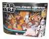 Star Wars - Clone Wars - Deluxe Figure - Commemorative DVD Collection Anakin, Saesee Tiin, Clone Tro