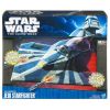 Star Wars - 2010 Clone Wars - Vehicle Figure - Plo Koon's Jedi Starfighter (New & Mint)