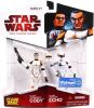 Star Wars - 2009 Clone Wars - Action Figures - Commander Cody & Clone Trooper Echo (New & Mint)