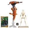 Star Wars - 2012 Legacy - Deluxe Figure - STAP w/Battle Droid (New & Mint)