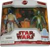 Star Wars - 2009 Legacy - Action Figures - Droid Factory: Boba Fett & BL-17 (New & Mint)