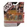 Star Wars Action Figure Set - Battle Packs Unleashed - CANTINA ENCOUNTER (Han Solo, Greedo +2) (Mint