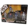 Star Wars - Battle Packs Action Figure Set - ARC-170 ELITE SQUAD (Pilots, Troopers & Astromech) (Min