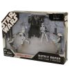 Star Wars - Battle Packs Action Figure Set - CAPTURE OF TANTIVE IV (Darth Vader & 4 Troopers) (Mint)