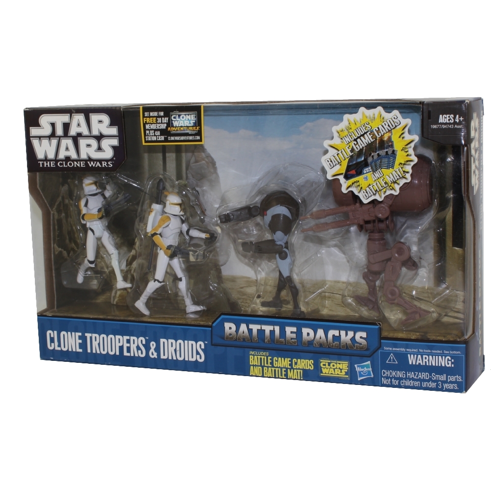 Star wars clone discount wars battle pack