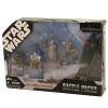 Star Wars Action Figure Set Battle Packs - JEDI TRAINING ON DAGOBAH (Luke, Yoda, Obi-Wan Spirit +2) 