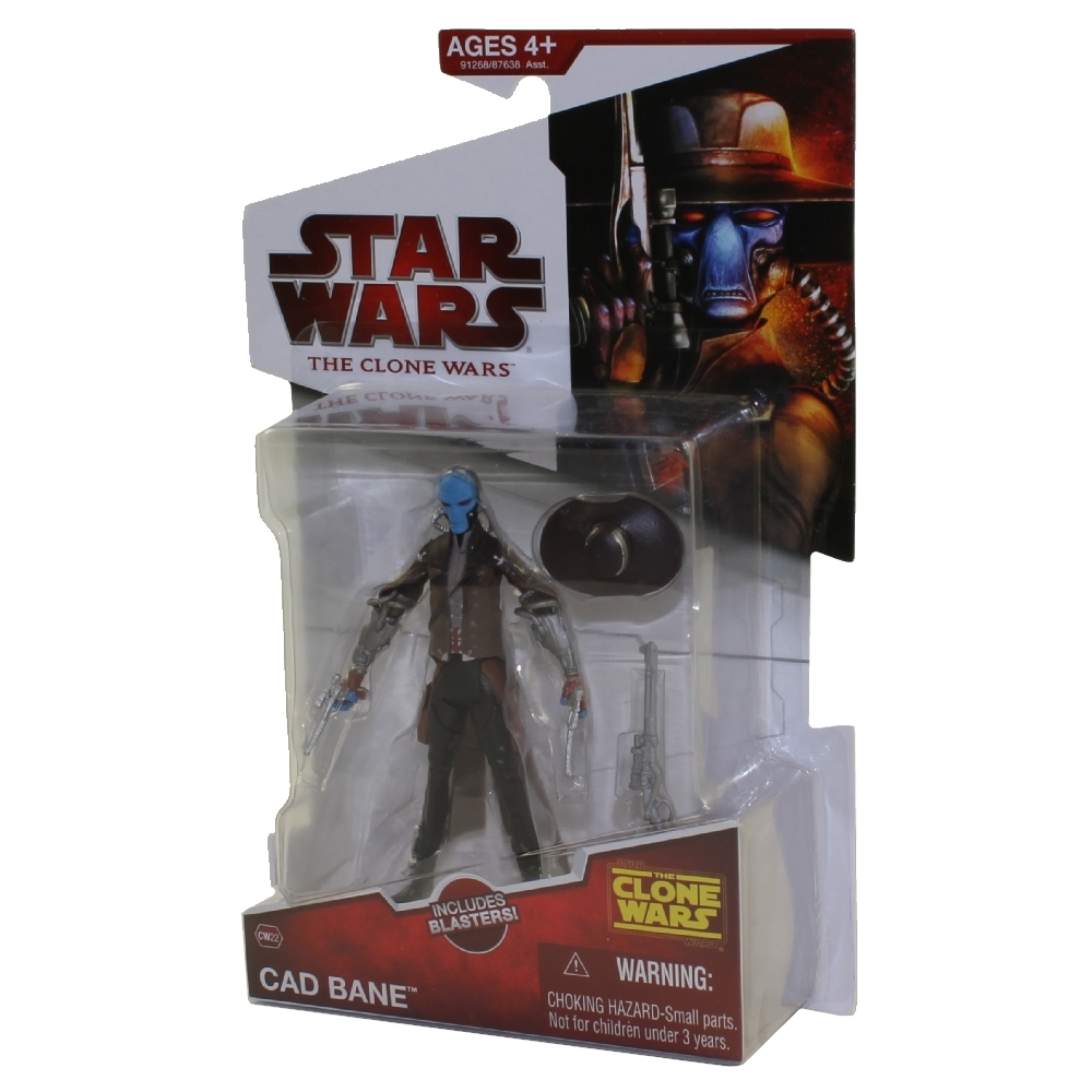 Star Wars - The Clone Wars Action Figure - CAD BANE (Includes Blasters ...