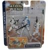 Star Wars - Clone Wars - Deluxe Figure - Clone Trooper Army (Blue Clone Trooper) (New & Mint)