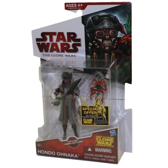 Star Wars - The Clone Wars Action Figure - HONDA OHNAKA (3.75 inch 