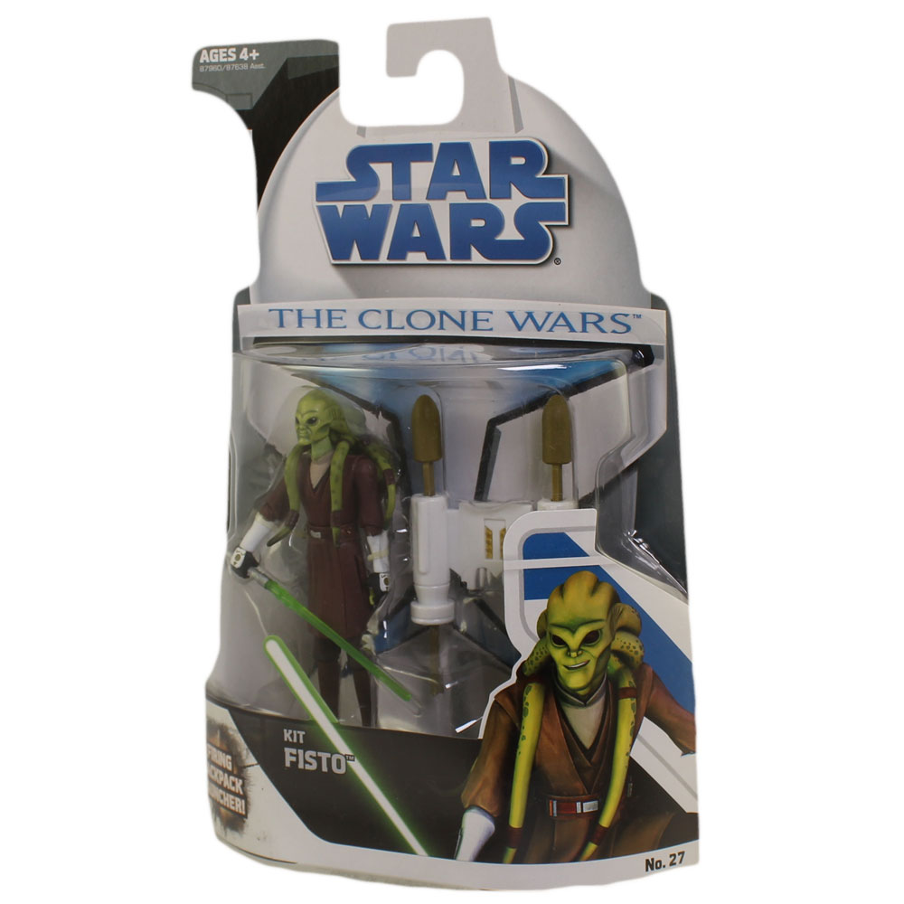 Star Wars - The Clone Wars Action Figure - KIT FISTO (3.75 inch) No