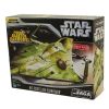 Star Wars - Clone Wars Action Figure Vehicle Set - KIT FISTO'S JEDI STARFIGHTER *Target Exclusive* (