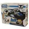 Star Wars - Clone Wars Action Figure Vehicle Set - OBI-WAN KENOBI'S STARFIGHTER (Mint)