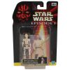 Star Wars - Episode 1 (EP1) - Action Figure - QUI-GON JINN with Battle Droid (No Robe)(3.75 inch) (M