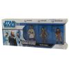 Star Wars - Evolutions Action Figures - THE JEDI LEGACY (Luke Skywalker, Qui-Gon Jinn & Bultar Swan)