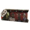 Star Wars Evolutions - Action Figure Set - VADER'S SECRET APPRENTICE (Sith Lord, Jedi Knight +1) (Mi