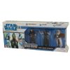 Star Wars Evolutions - Action Figure Set - VADER'S SECRET APPRENTICE (Sith Lord, Jedi Knight +1) (Mi