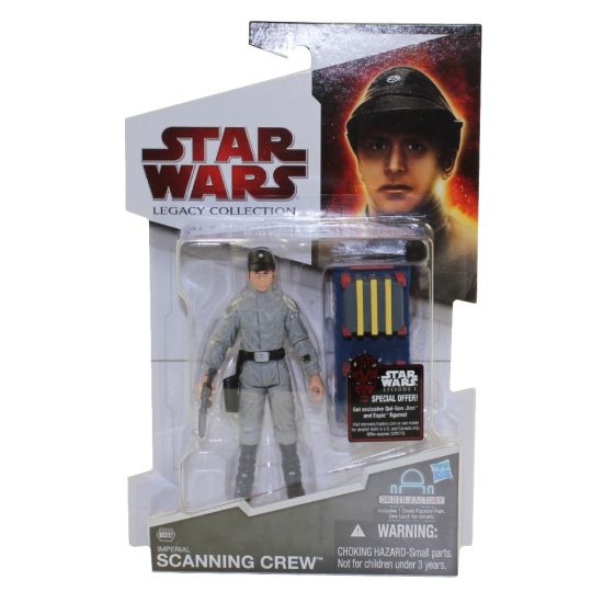 Star Wars - 2009 Legacy Collection - Action Figure - IMPERIAL SCANNING CREW  (3.75 inch) (New & Mint)