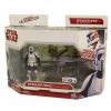 Star Wars - 2009 Legacy Collection Action Figure Vehicle Set - SPEEDER BIKE with Trooper (Mint)