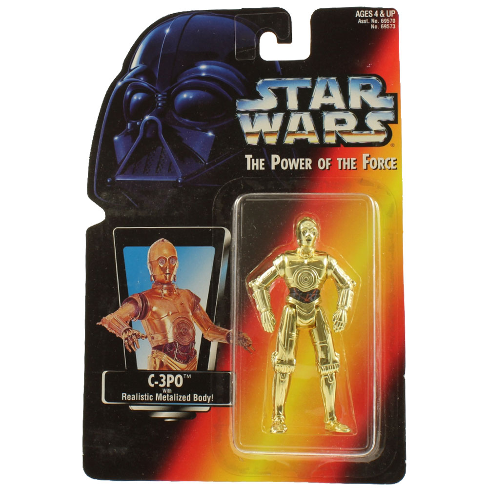 Star Wars - Power of the Force (POTF) - Action Figure - C-3PO (3.75 inch)  (New & Mint)