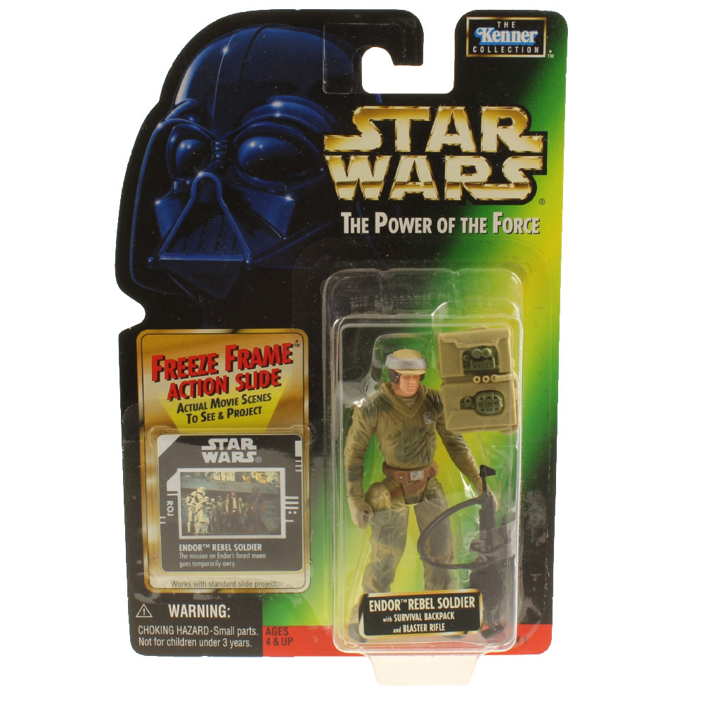 Star Wars - Power of the Force (POTF) - Action Figure - ENDOR REBEL ...