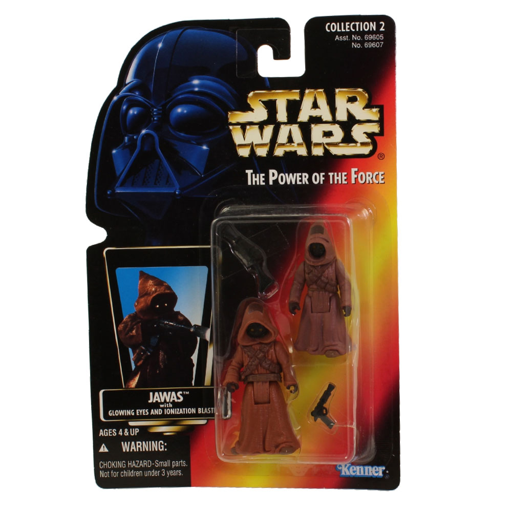 Star Wars - The Power of the Force Action Figure - JAWAS (Red Card) (3.75  inch) (Mint)
