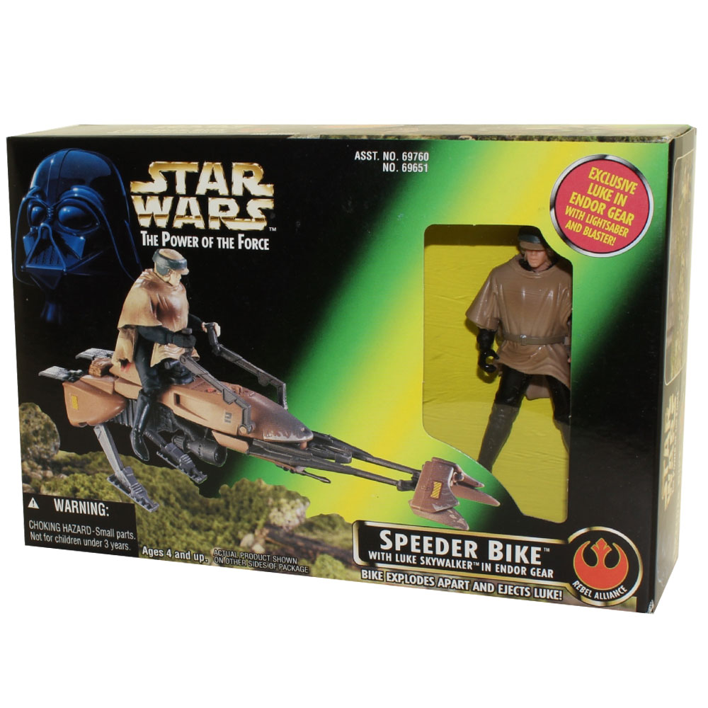 Star Wars - Power of the Force (POTF) - Vehicle Figure - Luke Speeder ...