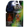 Star Wars - Power of the Force Action Figure - LUKE SKYWALKER (X-Wing - short saber) (Green Holo) (M