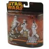 Star Wars - Revenge of the Sith Action Figures - CLONE TROOPERS 3-PACK (White) (3.75 inch) (Mint)