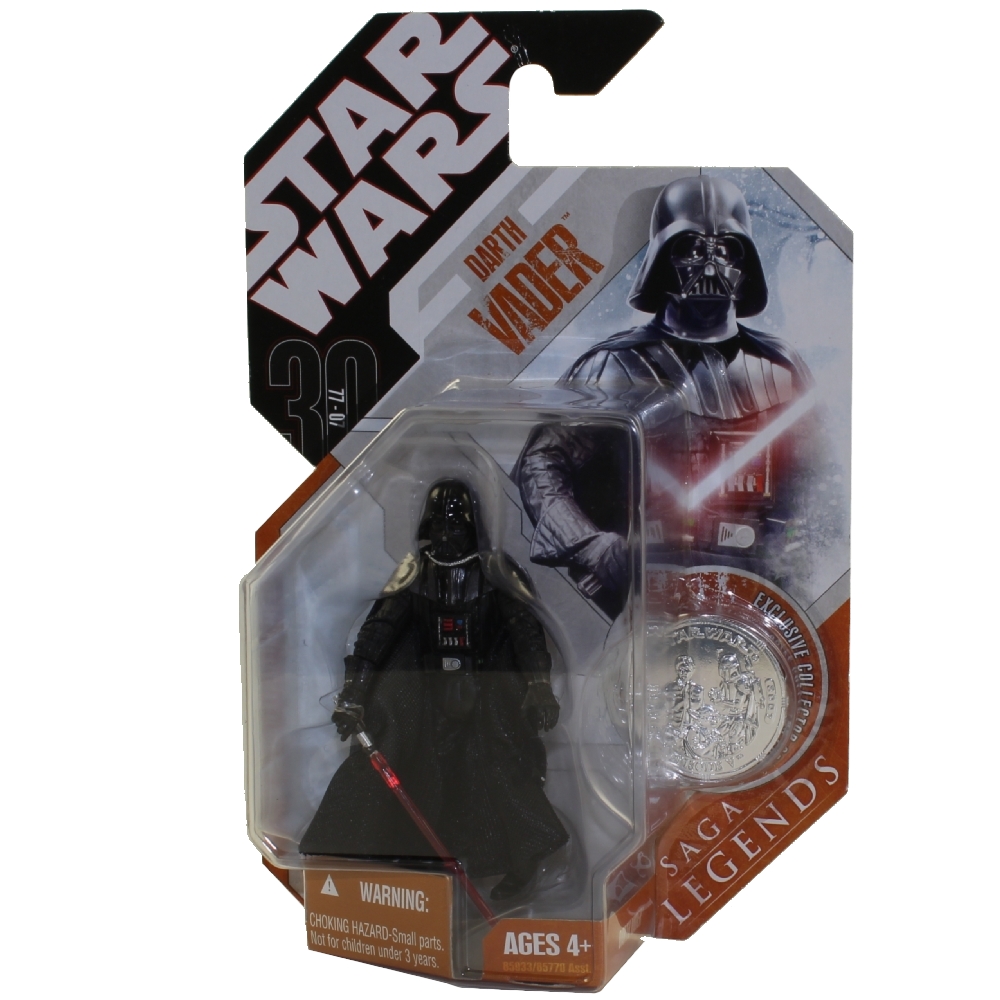 Star Wars - Saga Legends - Action Figure - DARTH VADER (3.75 inch) (New &  Mint)