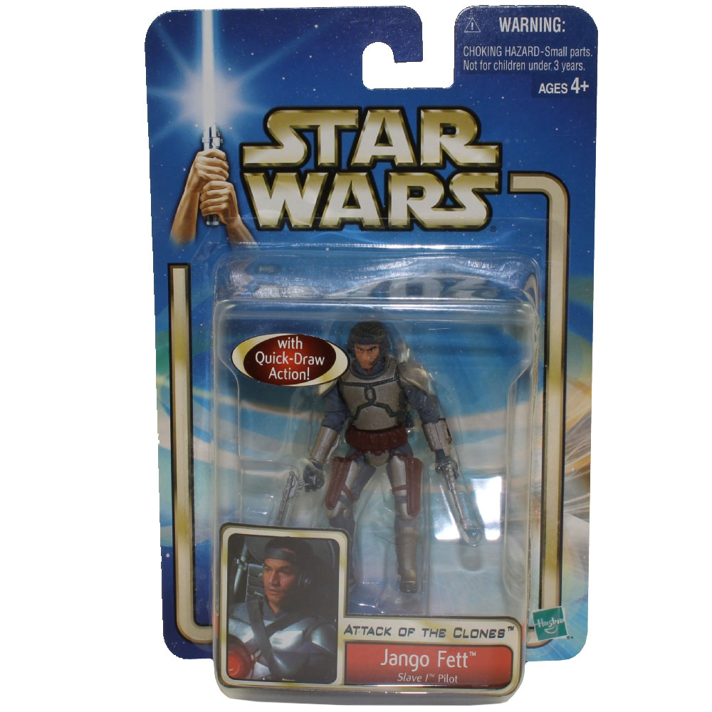 Star Wars - Saga - Action Figure - Jango Fett (pilot) (3.75 Inch) (new 