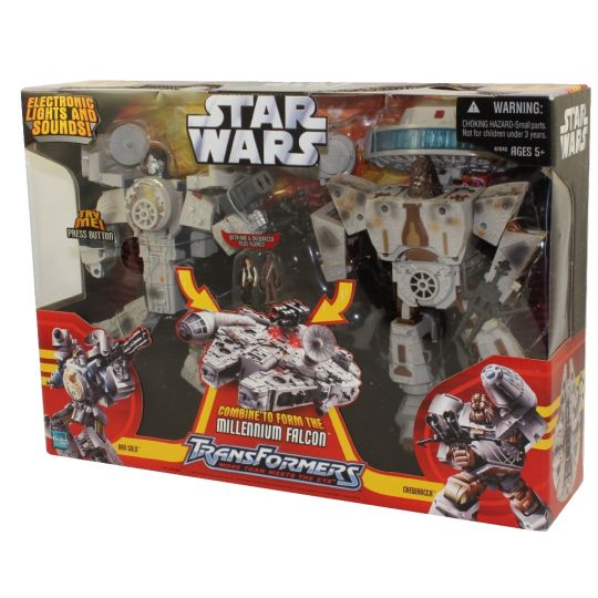 Buy Star Wars Deluxe Transformer Millennium Falcon Online At Low Prices ...