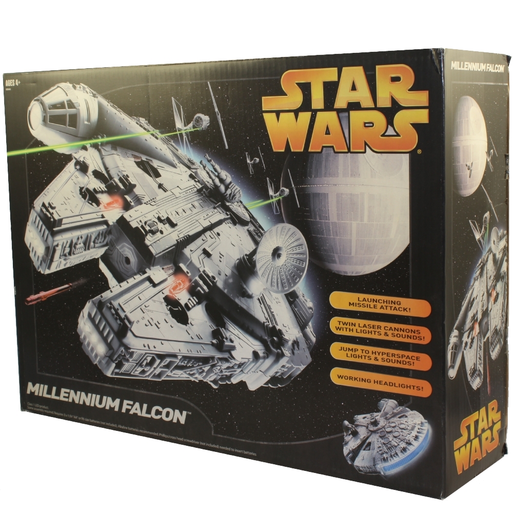 Star Wars Collectors Vehicle Set - MILLENNIUM FALCON (Lights & Sounds ...