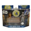 Star Wars Vehicle & Action Figure Set - REBEL TRANSPORT SPEEDER with Rebel Ground Crew (Mint)