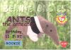 TY Beanie Babies BBOC Card - Series 1 Birthday (RED) - ANTS the Anteataer (Mint)