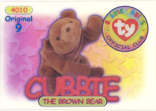 Cubbie ty deals beanie baby value