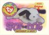 TY Beanie Babies BBOC Card - Series 1 Original 9 (RED) - SPOT the Dog (without spot) (Mint)