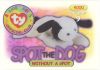 TY Beanie Babies BBOC Card - Series 1 Original 9 (SILVER) - SPOT the Dog (without spot) (Mint)