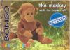 TY Beanie Babies BBOC Card - Series 1 Retired (BLUE) - BONGO the Monkey (Mint)