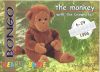 TY Beanie Babies BBOC Card - Series 1 Retired (SILVER) - BONGO the Monkey (Mint)