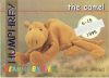 TY Beanie Babies BBOC Card - Series 1 Retired (SILVER) - HUMPHREY the Camel (Mint)