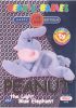 TY Beanie Babies BBOC Card - Series 2 Birthday (GOLD) - PEANUT the Light Blue Elephant (Mint)