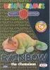 TY Beanie Babies BBOC Card - Series 2 Birthday (SILVER) - RAINBOW the Chameleon (Mint)