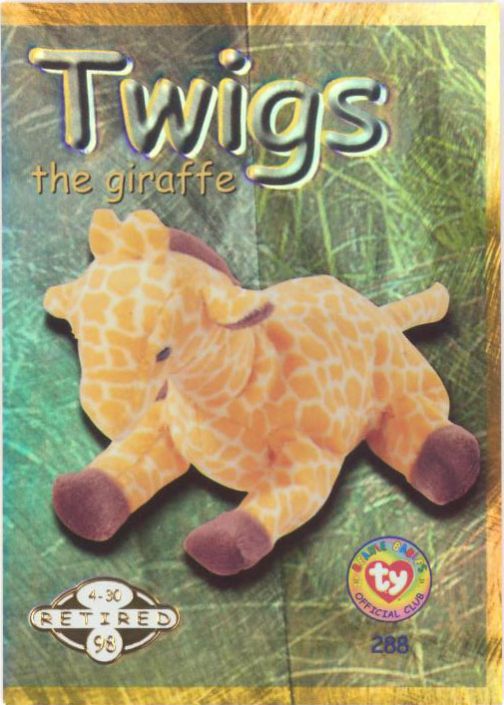 twigs beanie baby