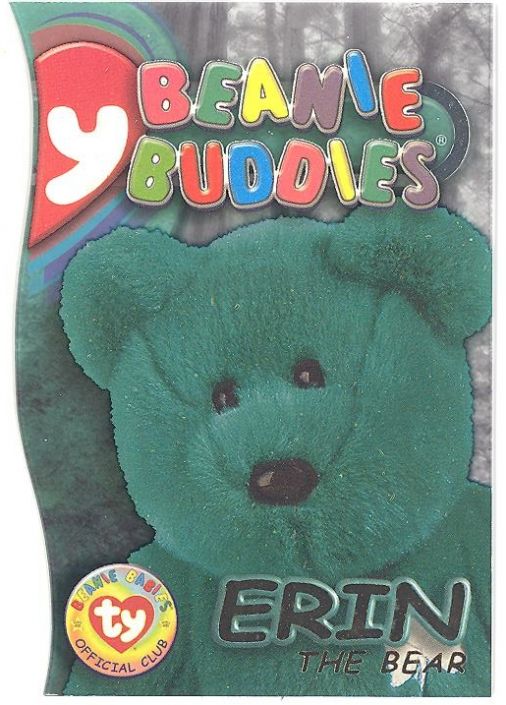 Erin the bear clearance beanie baby