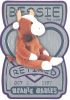 TY Beanie Babies BBOC Card - Series 3 Retired (SILVER) - BESSIE the Cow (Mint)