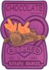 TY Beanie Babies BBOC Card - Series 3 Retired (MAGENTA) - CHOCOLATE the Moose (Mint)