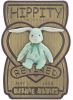 TY Beanie Babies BBOC Card - Series 3 Retired (GOLD) - HIPPITY the Mint Bunny (Mint)