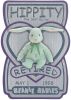 TY Beanie Babies BBOC Card - Series 3 Retired (SILVER) - HIPPITY the Mint Bunny (Mint)