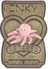 TY Beanie Babies BBOC Card - Series 3 Retired (GOLD) - INKY the Tan Octopus without Mouth (Mint)